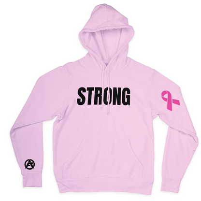 STRONG WONDER WOMAN - HOODIE [BREAST CANCER]