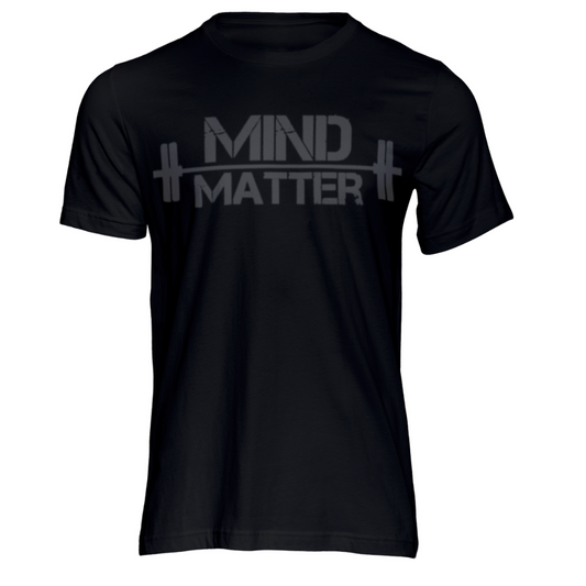 Mind/Matter T-shirt black on black