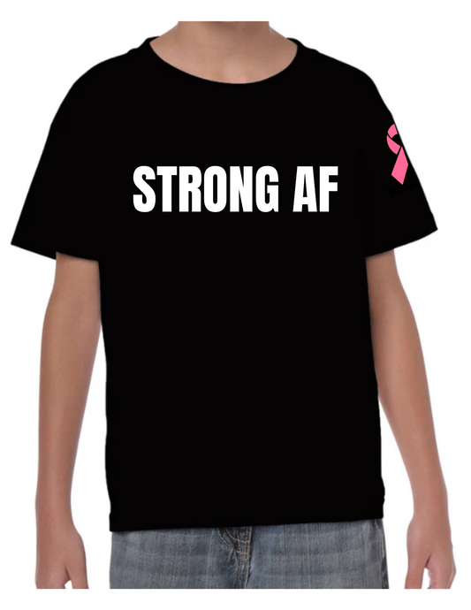 YOUTH STRONG AF SUPERMAN - T-SHIRT [BREAST CANCER]