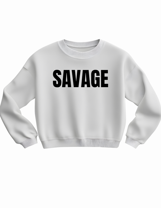 SAVAGE CREW NECK SWEATER
