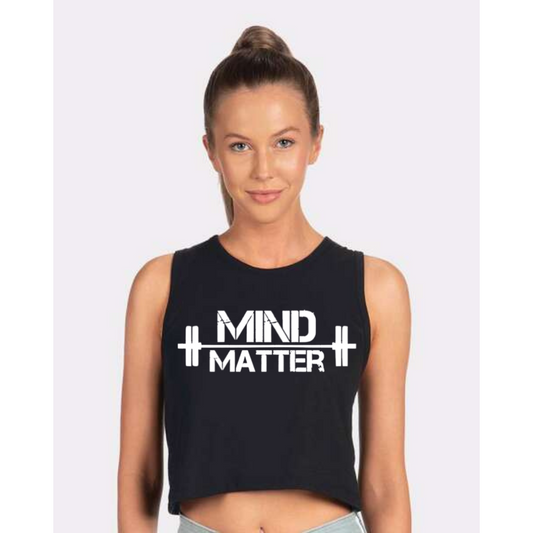 MIND | MATTER CROP TOP TANK