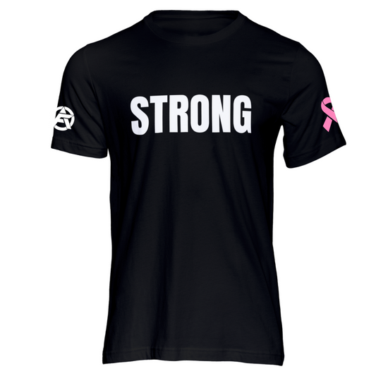 BREAST CANCER STRONG Wonder Woman T-shirt
