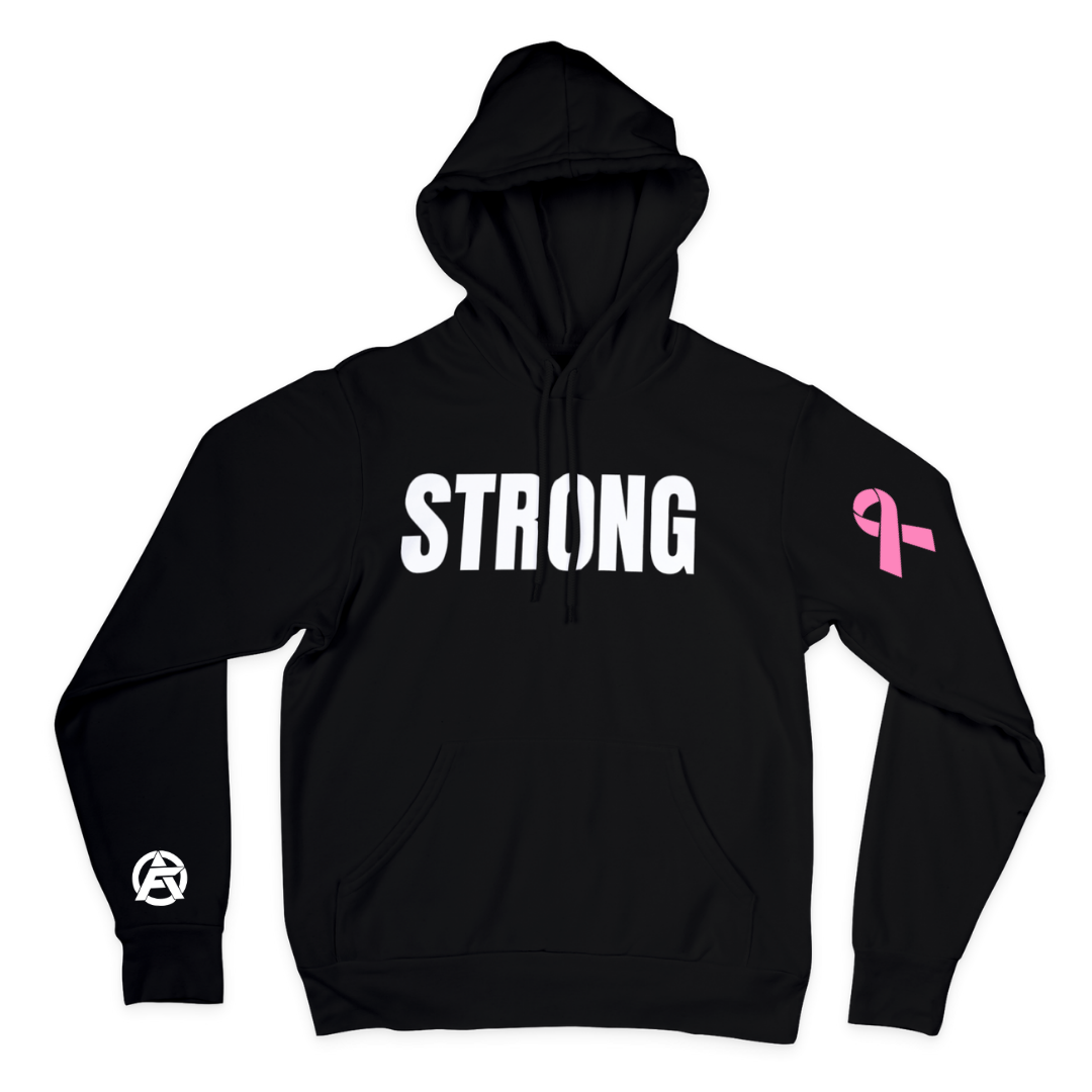 YOUTH STRONG WONDER WOMAN - HOODIE [BREAST CANCER]