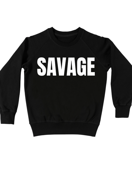 SAVAGE CREW NECK SWEATER