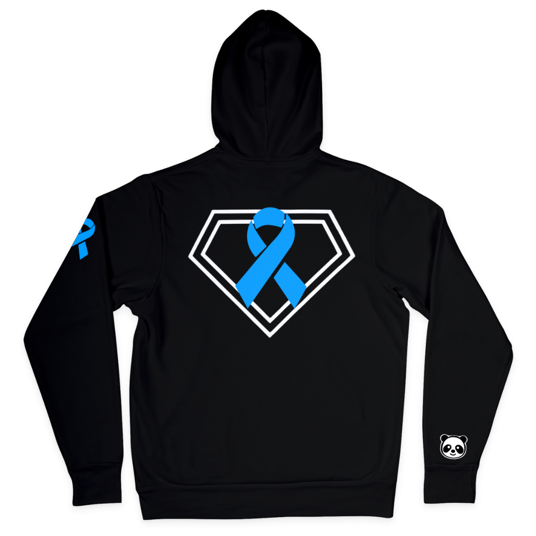 STRONG AF CUSTOM CANCER ZIPPER SWEATSHIRT Superman