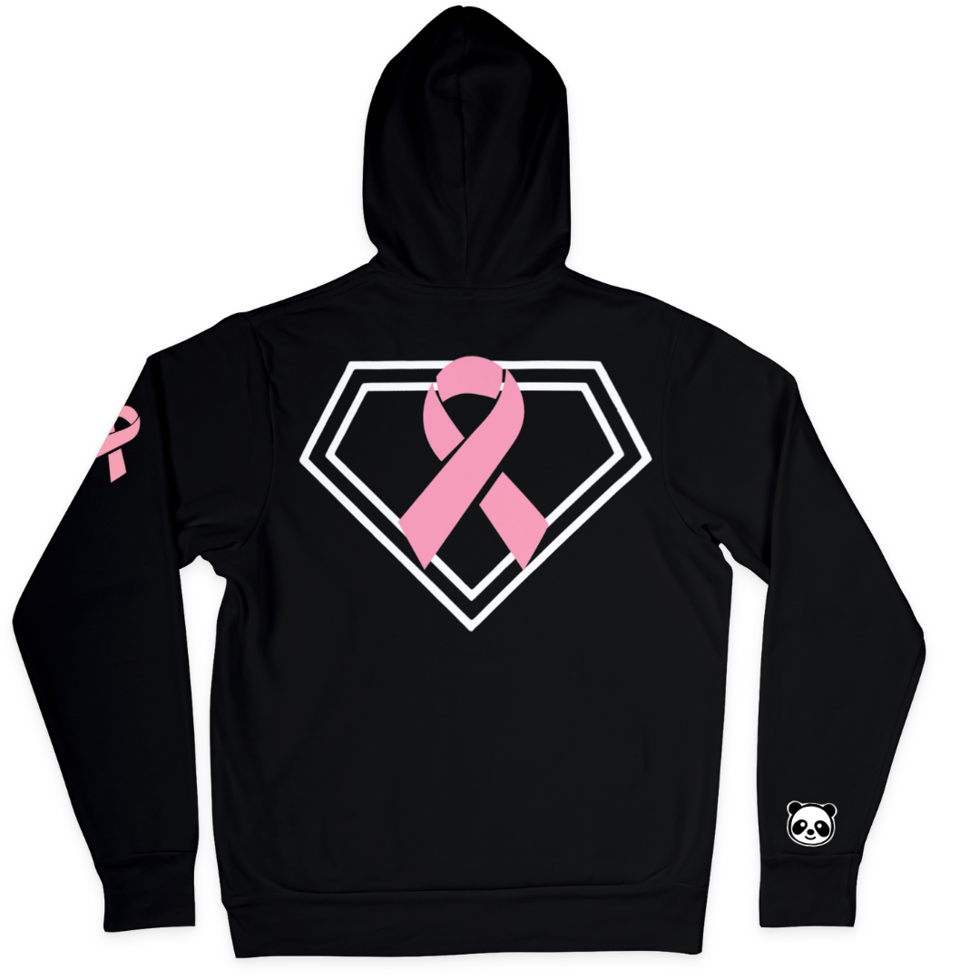 YOUTH STRONG AF SUPERMAN - HOODIE [BREAST CANCER]