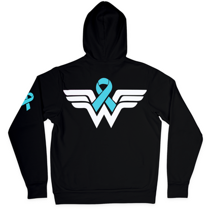 STRONG AF WONDER WOMAN - ZIPPER HOODIE [CUSTOM]